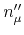 $n_{\mu}''$