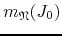 $m_{\mathfrak{N}}(J_{0})$