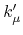 $k_{\mu}'$
