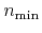 $n_{\rm min}$
