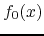 $f_{0}(x)$