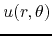 $u(r,\theta)$