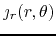$\jmath_{r}(r,\theta)$
