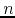 $n$