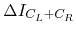 $\Delta I_{C_{L}+C_{R}}$