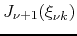 $J_{\nu+1}(\xi_{\nu k})$
