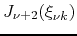 $J_{\nu+2}(\xi_{\nu k})$
