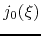 $j_{0}(\xi)$