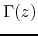 $\Gamma(z)$