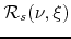 ${\cal R}_{s}(\nu,\xi)$