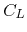$C_{L}$